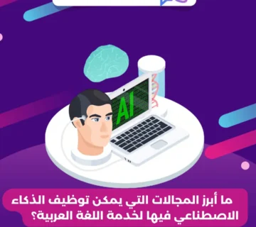   ما أبرز المجالات التي يمكن توظيف الذكاء الاصطناعي فيها لخدمة اللغة العربية؟